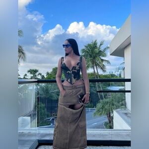 MULTI-WAY CARGO SKIRT